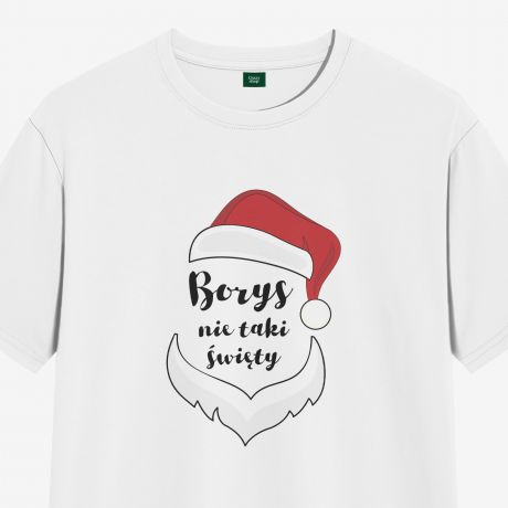 Mska koszulka na Mikoajki NIE TAKI WITY - XL
