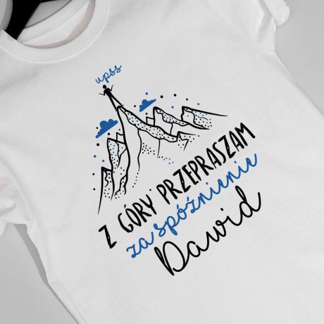 Mska koszulka personalizowana PREZENT DLA SPӬNIALSKICH - XL