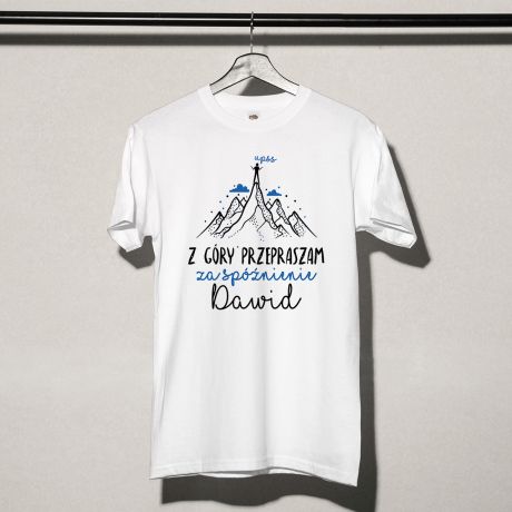 Mska koszulka personalizowana PREZENT DLA SPӬNIALSKICH - L