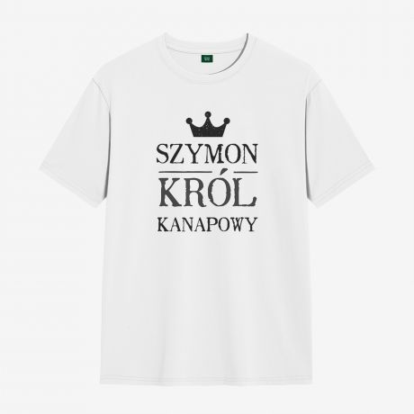 Mska koszulka z nadrukiem PREZENT DLA DOMATORA - XL