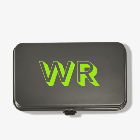 Metalowa skrzynka Z INICJAAMI praktyczny prezent dla niego personalizowany prezent dla niego