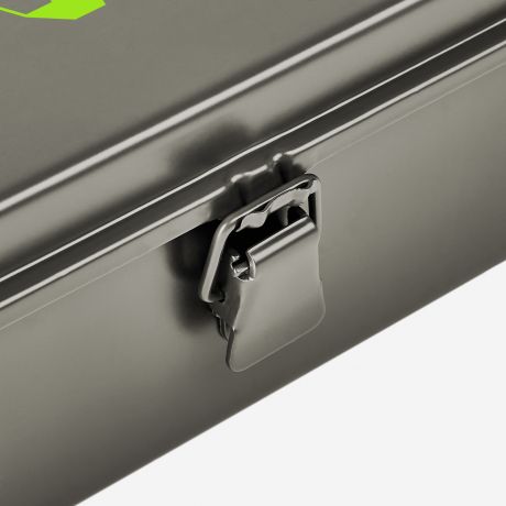Metalowa skrzynka Z INICJAAMI praktyczny prezent dla niego personalizowany prezent dla niego