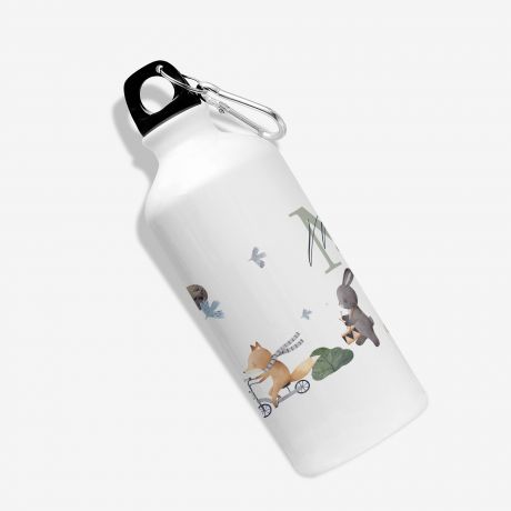 Metalowy bidon dla dziecka LE�NE ZWIERZ�TA