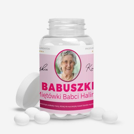Mitwki BABUSZKI upominek na Dzie Babci
