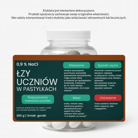Mitwki + etykieta dekoracyjna do samodzielnego naklejenia ZY prezent dla nauczyciela upominek dla nauczyciela