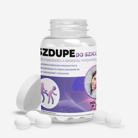 Mitwki personalizowane RUSZDUPE DO SZKOY upominek dla nastolatkw
