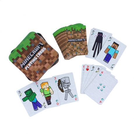 Karty do gry MINECRAFT karty minecraft karty dla dzieci zestaw kart