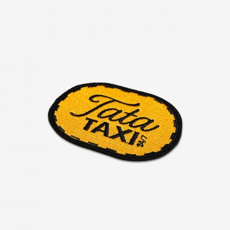 Naprasowanka dla taty TATA TAXI dodatek do prezentu na Dzie� Ojca naszywka dzie� ojca prezent upominek dla taty dodatek dla taty