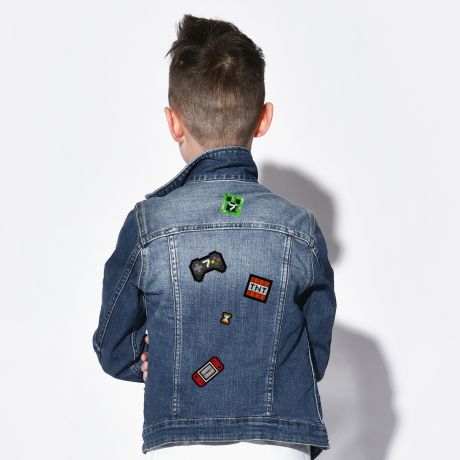 Personalizowane NAPRASOWANKI w stylu MINECRAFT na ubrania