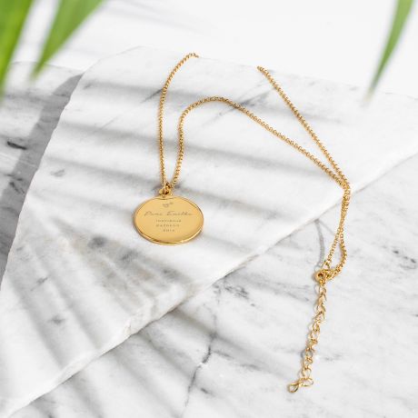 Grawerowany naszyjnik DLA NAUCZYCIELKI