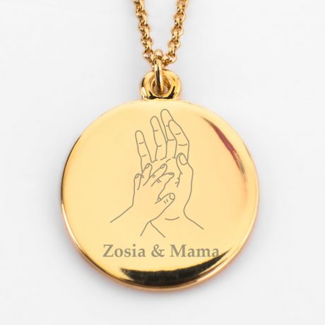 Grawerowany naszyjnik na Dzie� Mamy D�ONIE