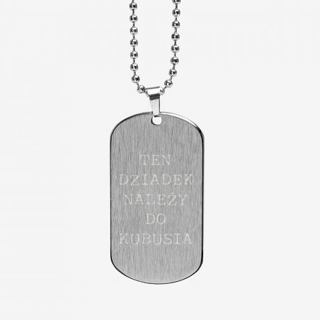 Grawerowany nie�miertelnik PREZENT DLA DZIADKA od wnuka