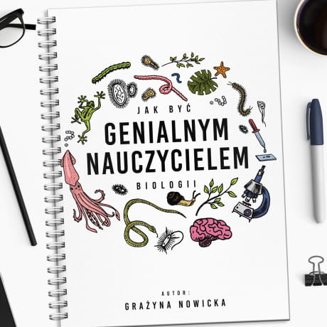 Notatnik personalizowany dla nauczyciela GENIALNY prezent dla nauczyciela biologii