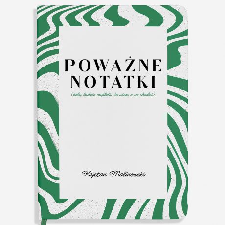 Personalizowany notatnik dla studenta POWANE NOTATKI notatnik na studia prezent dla studenta
