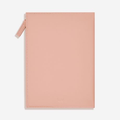 Personalizowany notes na zamek Z INICJAAMI prezent dla kobiety elegancki notes damski prezent dla niej