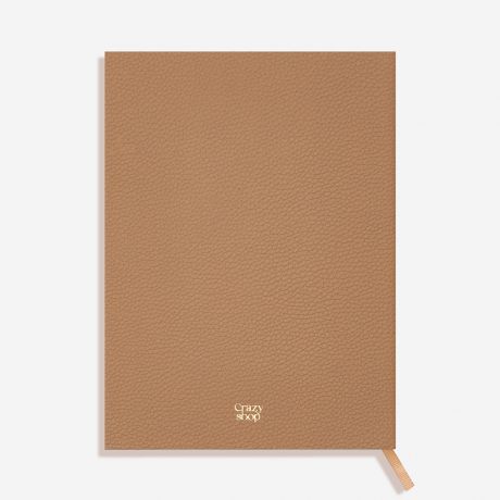 Personalizowany notes ze zoconymi brzegami PRZYDATNY PREZENT elegancki notes prezent dla niej praktyczny prezent