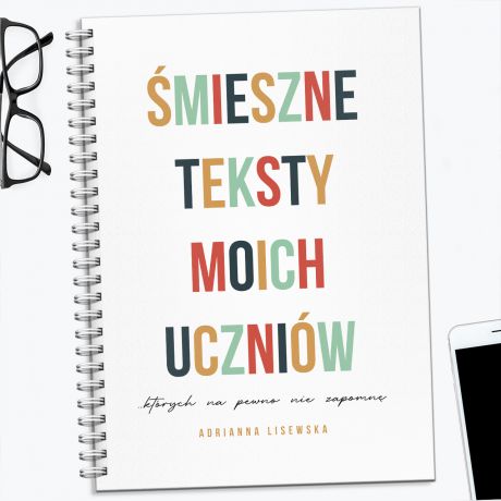Notes dla nauczyciela MIESZNE TEKSTY UCZNIW prezent dla nauczyciela prezent na dzie nauczyciela