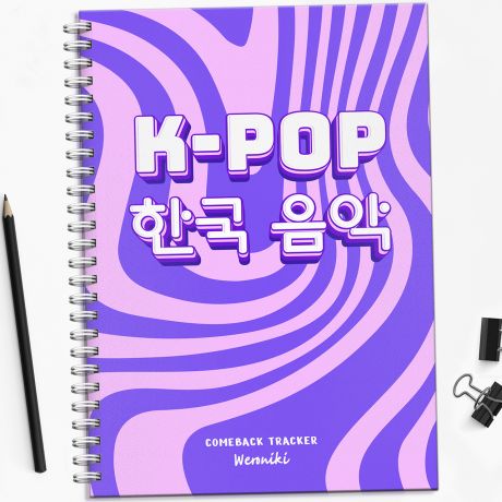 Notes I LOVE K-POP prezent dla fanki k-popu