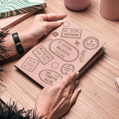 Notes na zamek PREZENT DLA PODRӯNICZKI notes personalizowany prezent dla koleanki z pracy