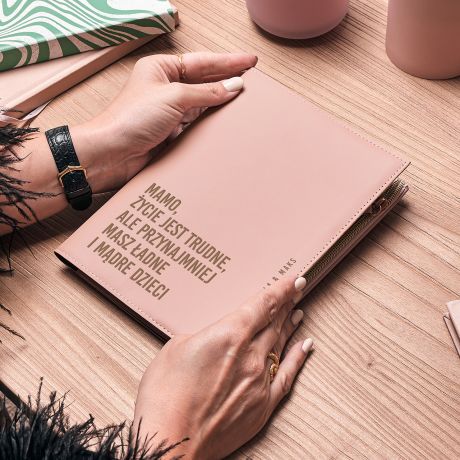 Notes z zamkiem PRZYDATNY PREZENT DLA MAMY personalizowany notes prezent na dzie matki