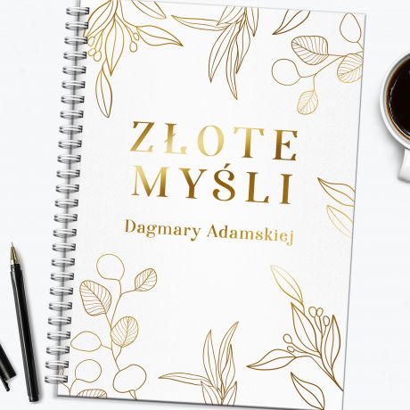 Personalizowany notes ZOTE MYLI