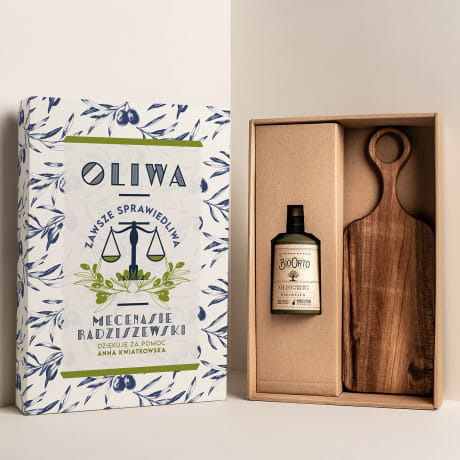 Oliwa z desk OLIWA SPRAWIEDLIWA prezent dla prawnika