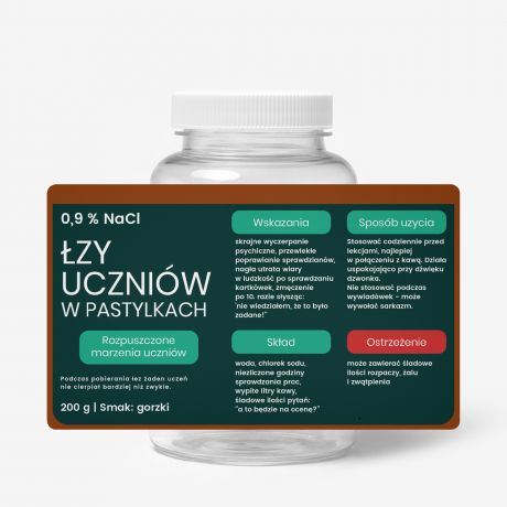 Opakowanie na cukierki z personalizowan� etykiet� �ZY prezent dla nauczyciela upominek dla nauczyciela