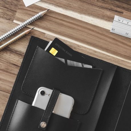 Organizer biznesowy ze skry PERSONALIZOWANY