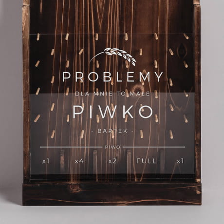 Otwieracz z pojemnikiem na kapsle PREZENT DLA FACETA otwieracz do piwa na cian prezent dla niego