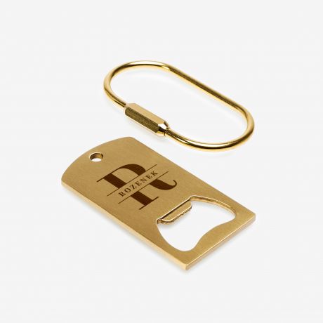 Otwieracz do piwa z karabi�czykiem MONOGRAM prezent dla m�czyzny