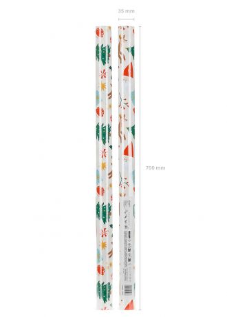 Papier na prezenty witeczne MERRY CHRISTMAS 70x200 cm