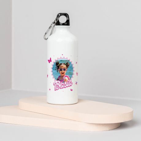 Bidon ze zdjciem PREZENT W STYLU BARBIE