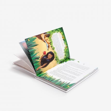 Personalizowana biblia ARKA NOEGO pamitka na chrzest od dziadkw
