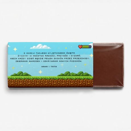 Personalizowana czekolada na Dzie� Dziecka SUPERSYN 