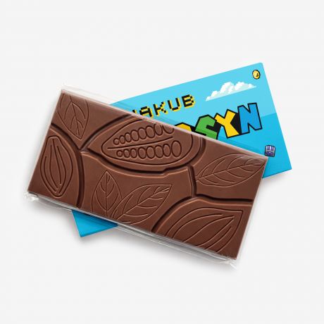 Personalizowana czekolada na Dzie� Dziecka SUPERSYN 
