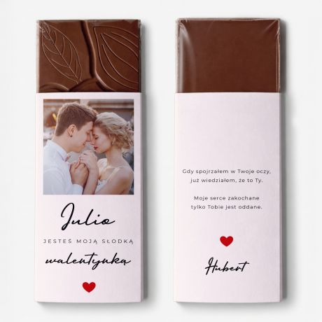Personalizowana czekolada S�ODKA WALENTYNKA