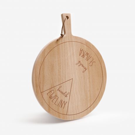 Personalizowana deska pod pizz DLA NARZECZONYCH