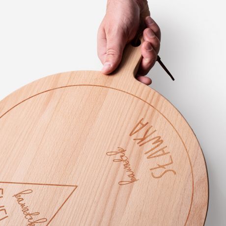 Personalizowana deska pod pizz DLA NARZECZONYCH