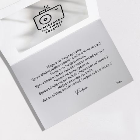 Personalizowana kartka BON na lot ze spadochronem kartka z humorem upominek personalizowany dla niej dla niego