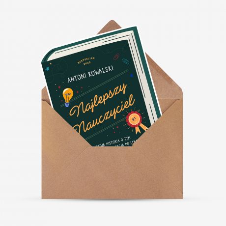Personalizowana karta dla nauczyciela KSIKA