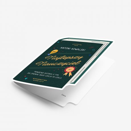 Personalizowana karta dla nauczyciela KSIKA