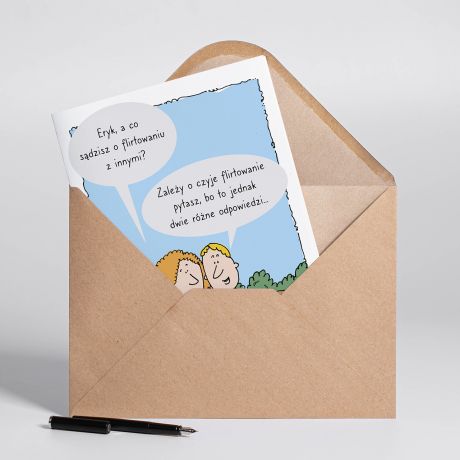 Personalizowana KARTKA DLA COPYWRITERA A4