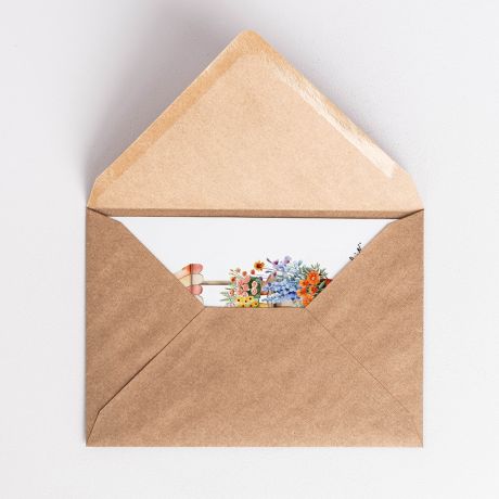 Personalizowana KARTKA DLA MAMY OGRODNICZKI upominek dla mamy kartka personalizowana