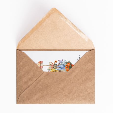 Personalizowana KARTKA DLA MAMY OGRODNICZKI upominek dla mamy kartka personalizowana