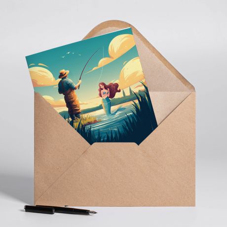 Personalizowana kartka DLA W�DKARZA - A4