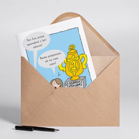 Personalizowana kartka DLA ZAPRACOWANEJ MAMY A4 prezent dla mamy kartka dla mamy dzie� mamy dzie� matki