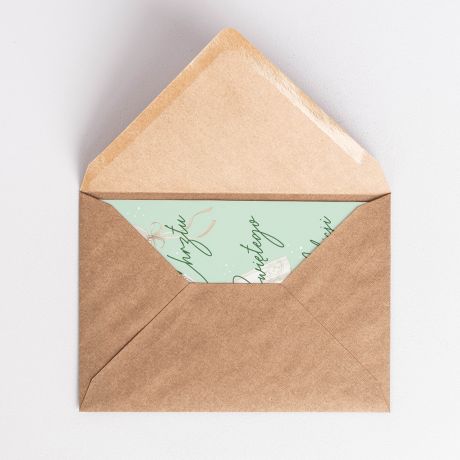 Personalizowana KARTKA NA CHRZEST pamitka kartka na chrzciny upominek na chrzest kartka personalizowana
