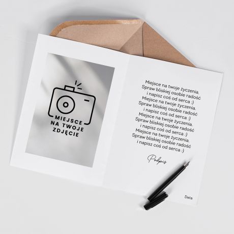 Personalizowana kartka na komuni� KOKARDKA - A4 personalizowana pami�tka na komuni� pami�tki komunijne