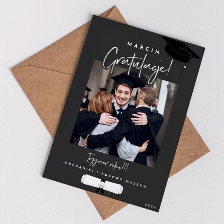 Personalizowana KARTKA DLA INYNIERA