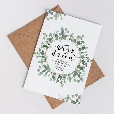 Personalizowana kartka na lub WASZ DZIE kartka lubna kartka z okazji lubu prezent na lub